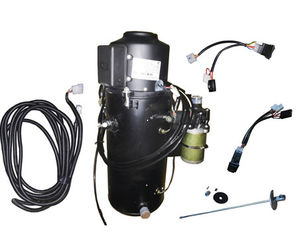 China DIESEL SPACE ENGINE COOLANT TRUCK CABIN HEATER BLACK 3000 WATT 24V CE APPROVED supplier