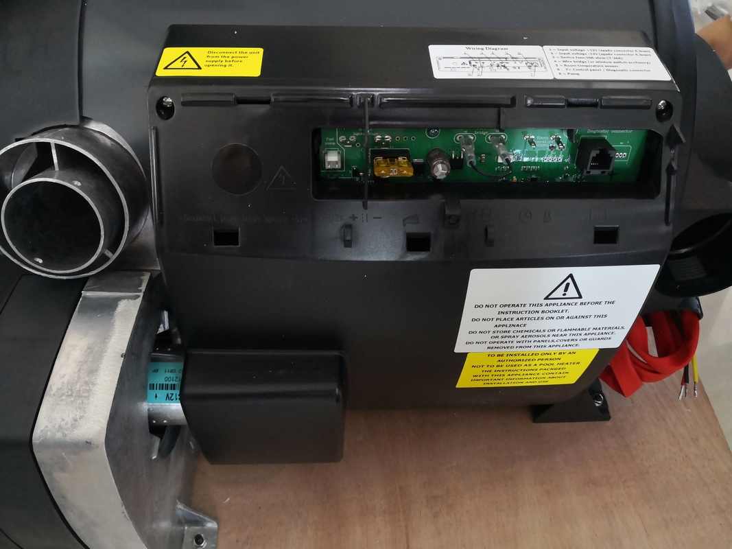 JP Heater 4kw Diesel+2kw Electric Bluetooth APP New Silent JP Combi Diesel Combi Heater Model 5000m altitude
