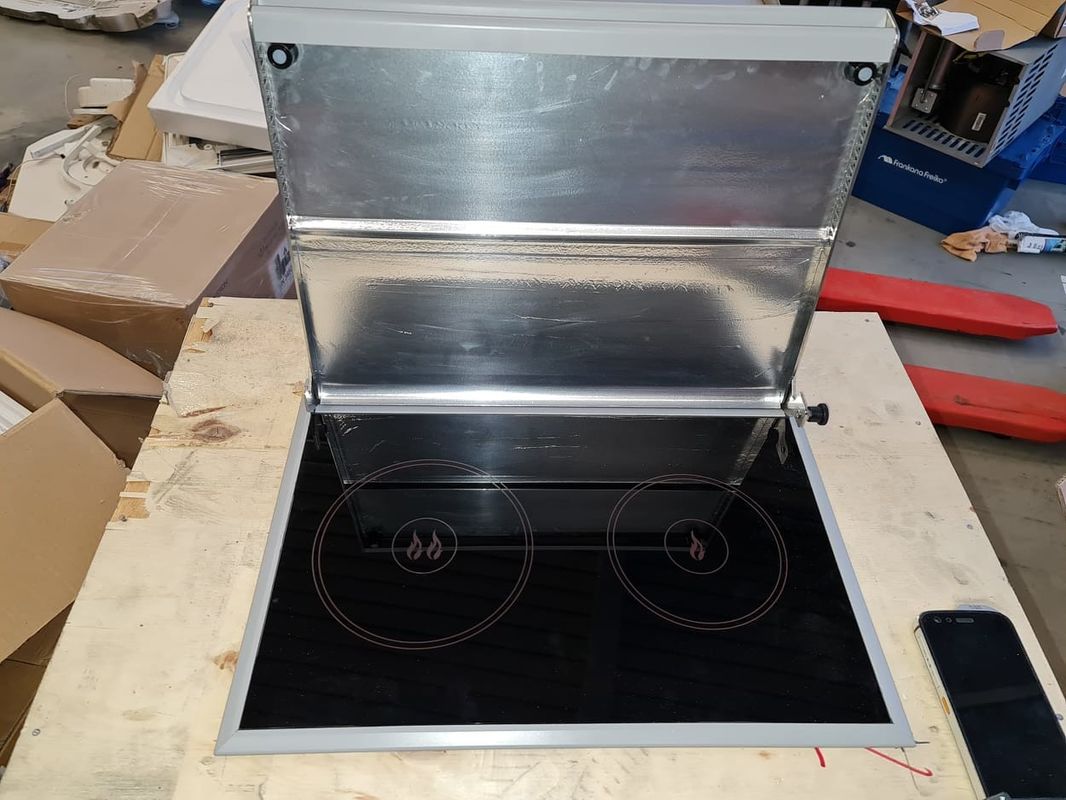 2.2KW Diesel Stove Ceramic Cooker and Air Heater Combi hob in RV Camper 2 Years Warranty