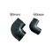 Heater Spare Parts Black Elbow Corrugated Plastic Pipe For 2KW Air Parking Heater Ducting supplier