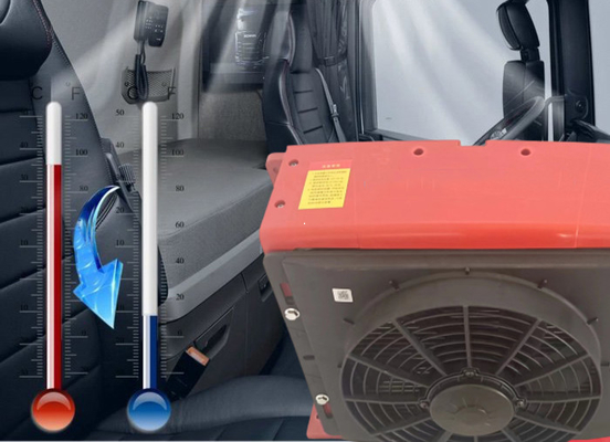 Air conditioner 24v Air Conditioner For Tractors Truck Apu Parking Cooler