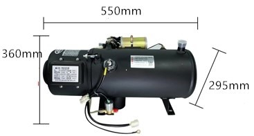 JP CE Certificate 30kw Diesel Water Parking Heater 24v For Bus
