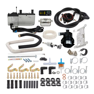 JP YJH-Q5/1C 12V 5kW Diesel Engine Preheating Water Parking Heater similar to eberspacher  for camper truck support bluetooth control  work altitude 5000m CE certificate