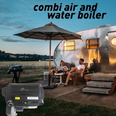 JP 6KW 12V Thermostat Parking Heater High Truma Diesel Combi Air Water Heater Trucks Providing Warm Air Hot Water Bath Caravans support Bluetooth control work altitude 5000m